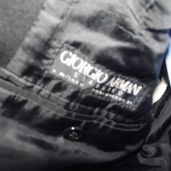 GIORGIO ARMANI BLACK LABEL Cashmere blazer 42 - Picture 6 of 8